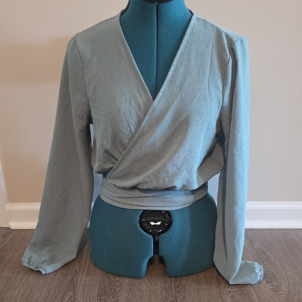 Fashion Nova Wrap Top